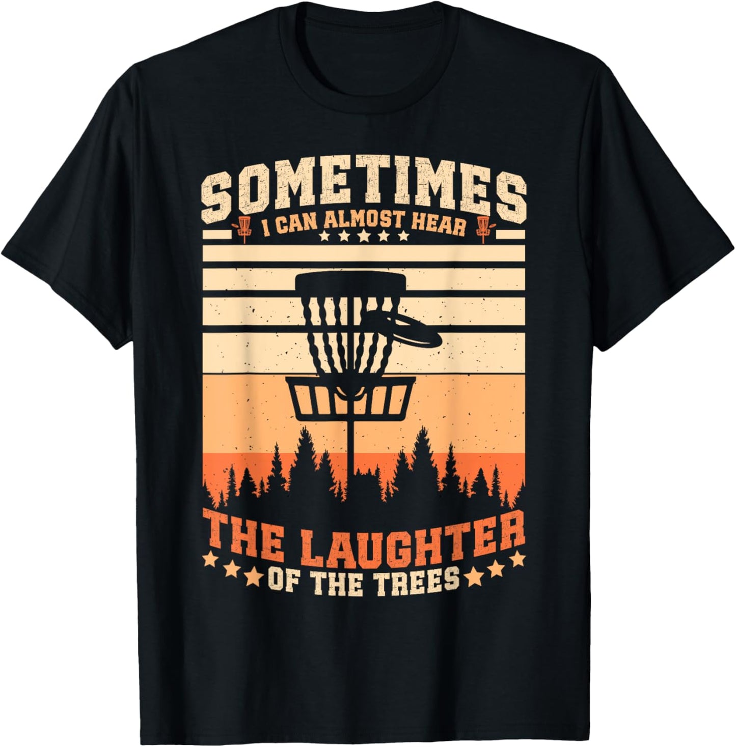 Funny Disc Golfer Disc Golfing T-Shirt - T-Shirt | Black