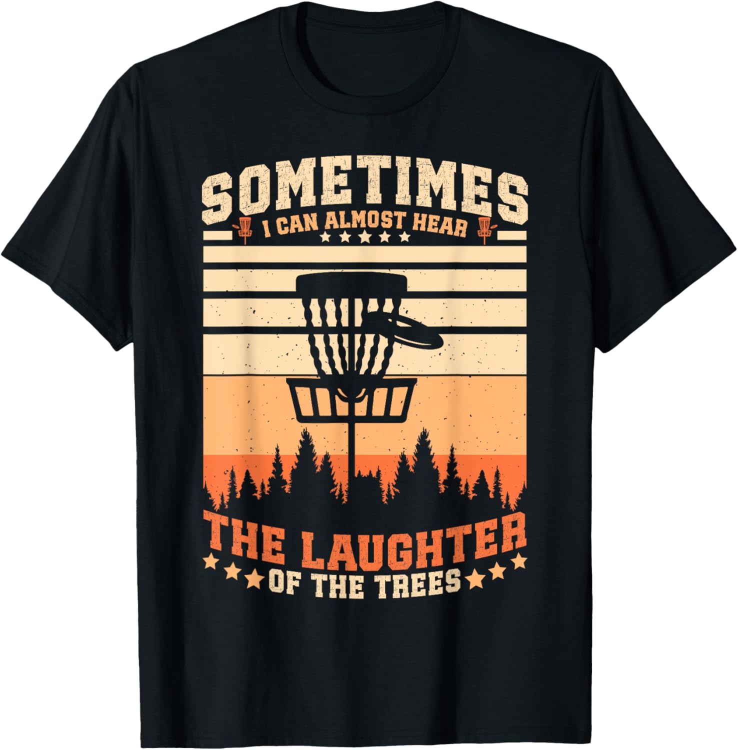 Funny Disc Golfer Disc Golfing T-Shirt - T-Shirt | Black