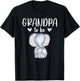 Grandpa To Be Elephant Baby Shower Future Grandpa T-Shirt - T-Shirt | Black