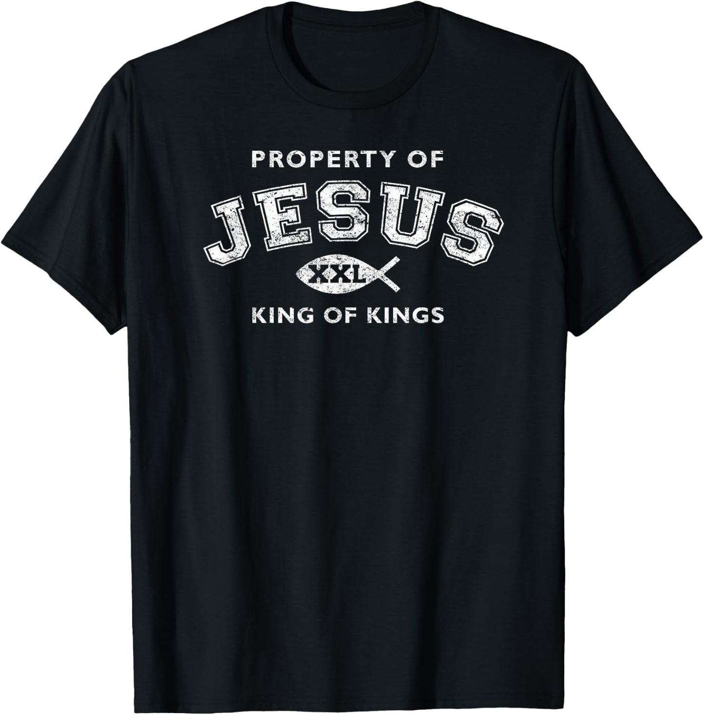 Property of Jesus King of Kings XXL T-Shirt - T-Shirt | Black