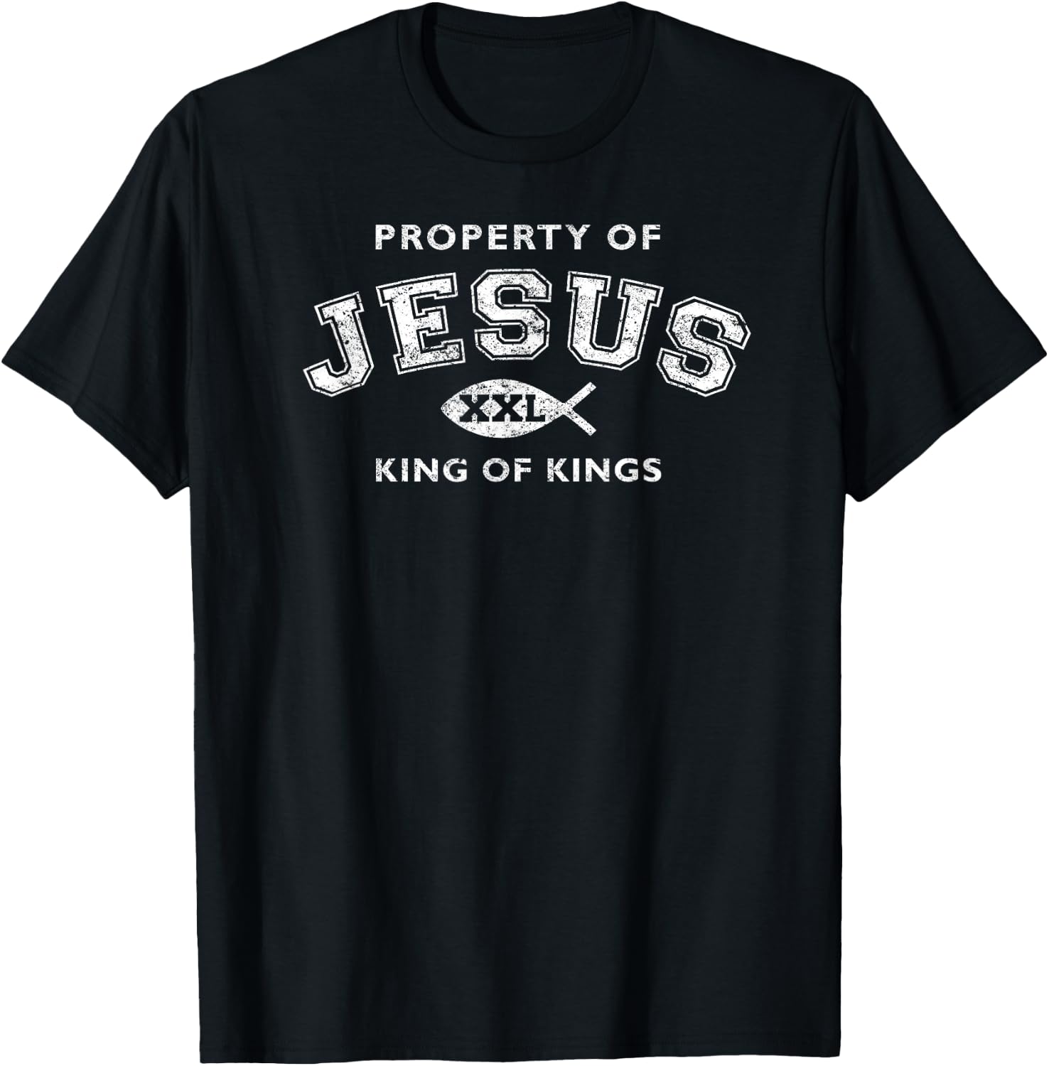Property of Jesus King of Kings XXL T-Shirt - T-Shirt | Black