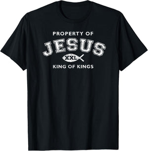 Property of Jesus King of Kings XXL T-Shirt - T-Shirt | Black