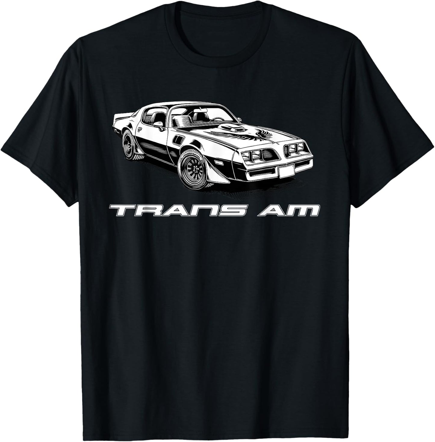 Trans Am Muscle Car American Muscle Trans Am Nation T-Shirt - T-Shirt | Black