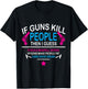 If guns kill people, the i guess pencils misspell words T-Shirt - T-Shirt | Black