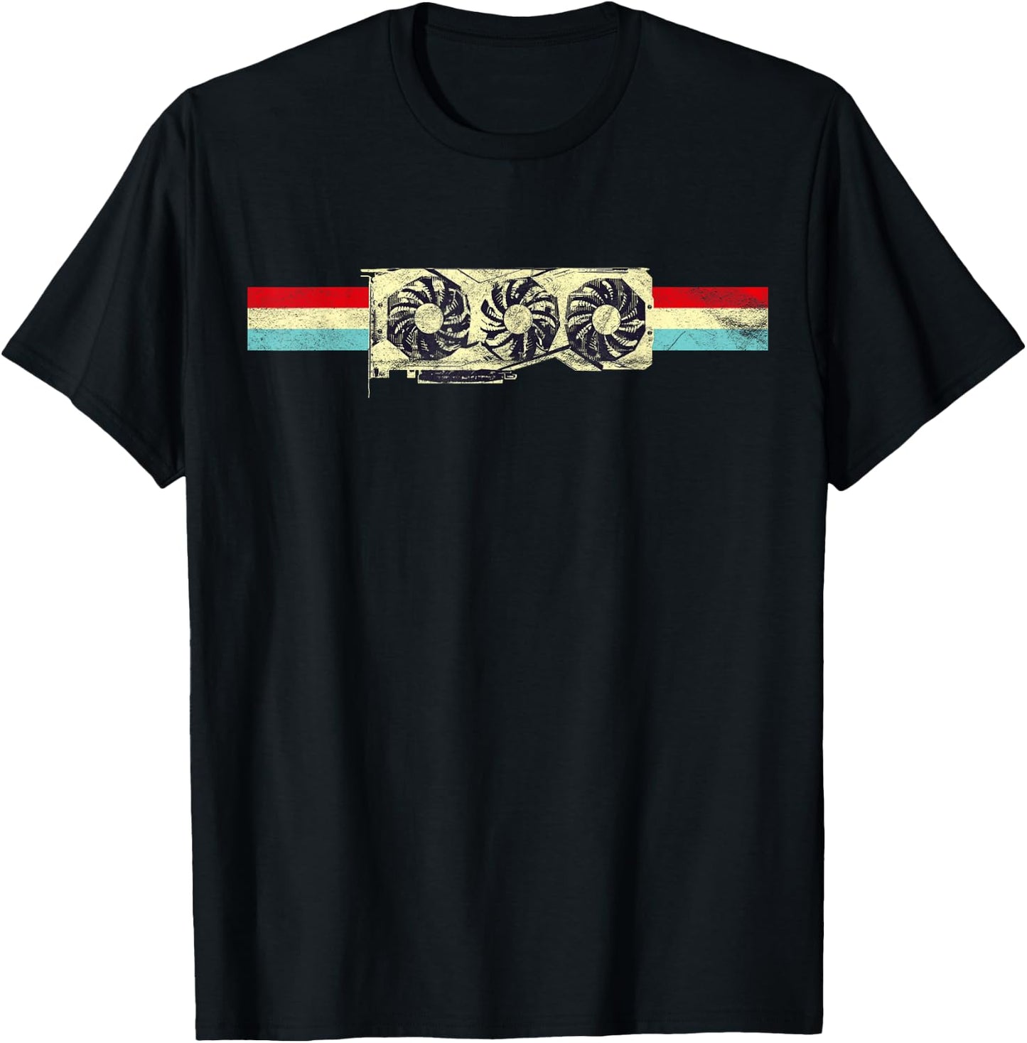 GPU Hardware Developer Computer Scientist Geek Graphics Card T-Shirt - T-Shirt | Black