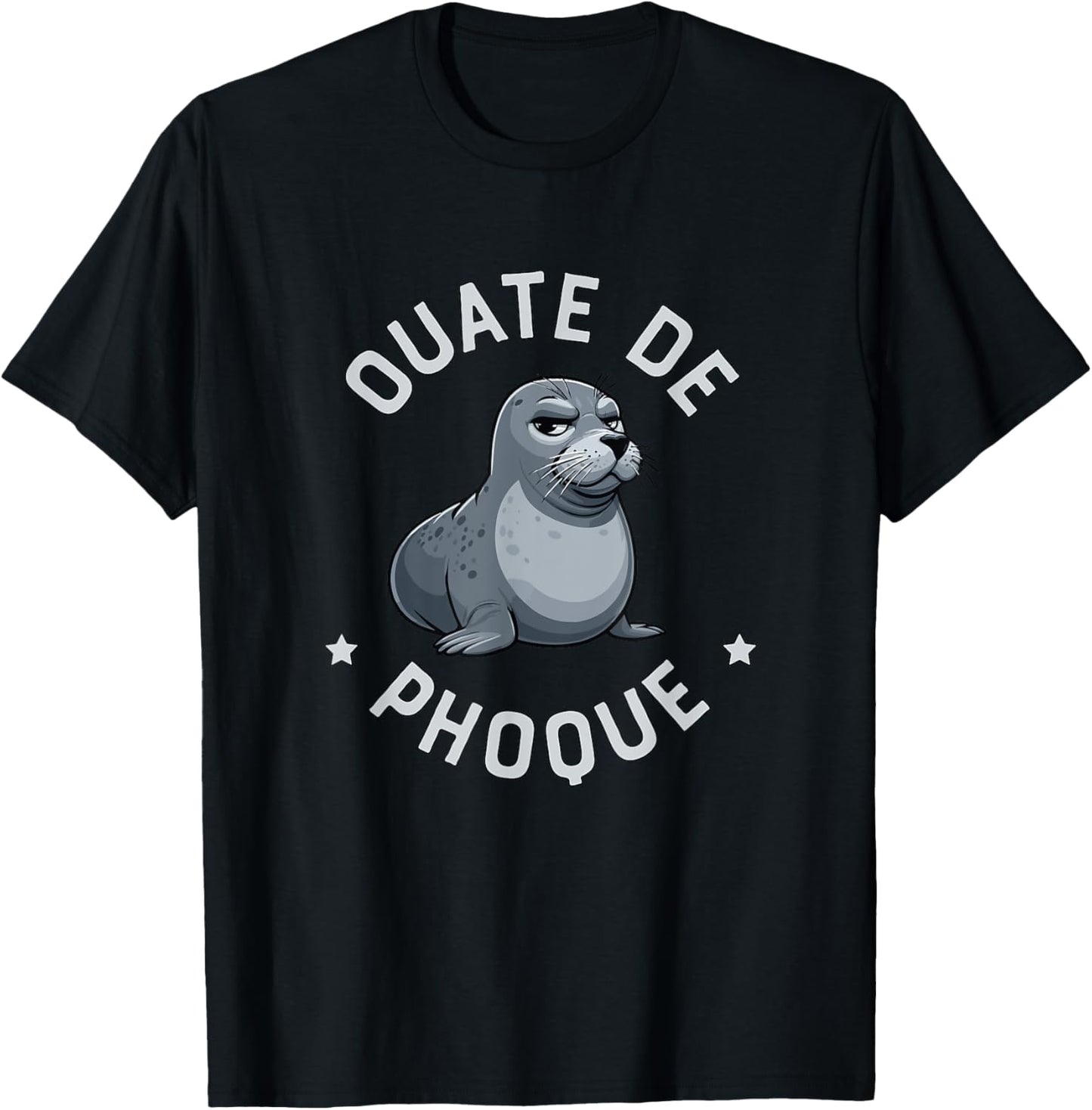 Anglophone Humor What English Seal Wadding T-Shirt - T-Shirt | Black