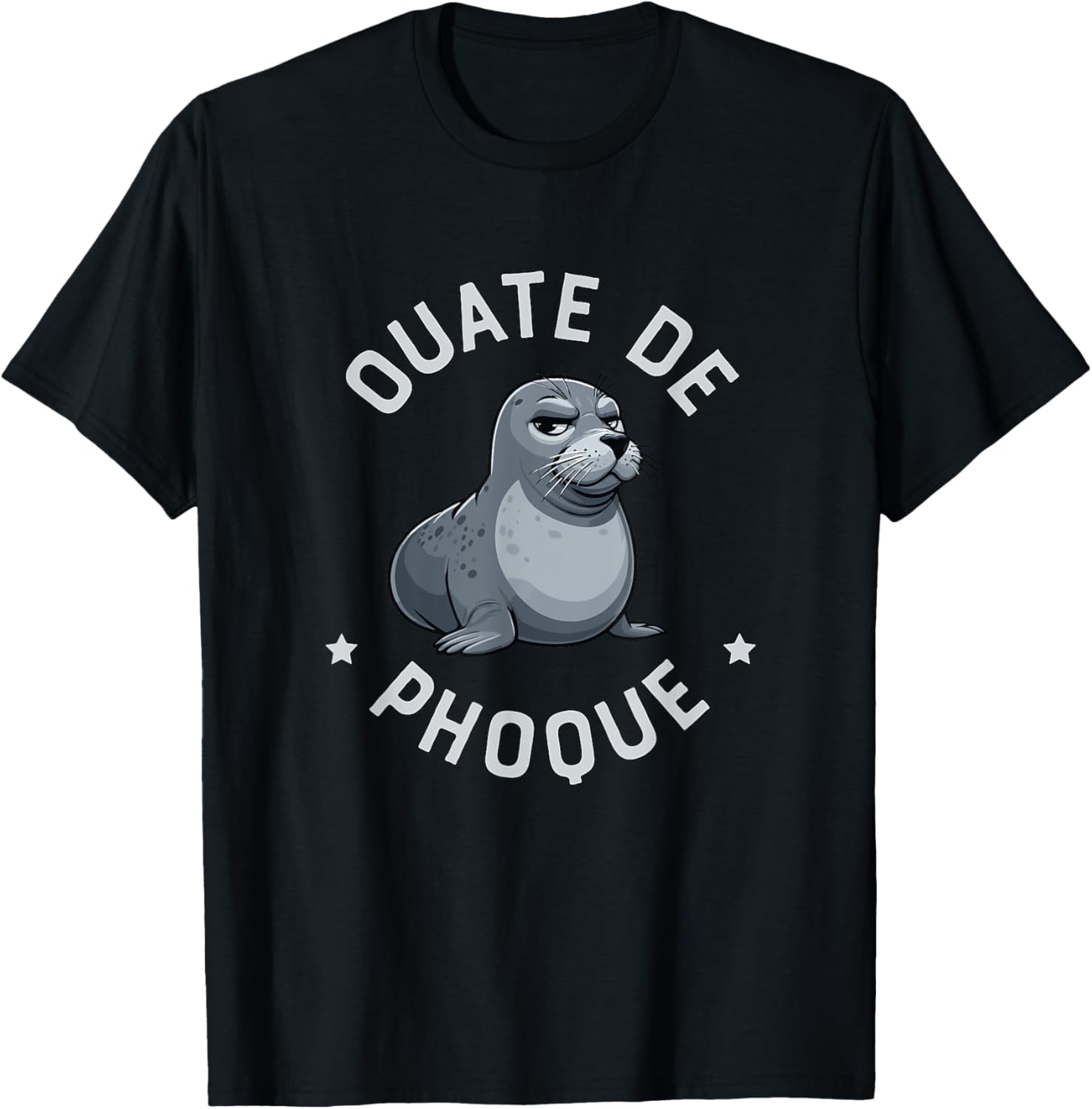 Anglophone Humor What English Seal Wadding T-Shirt - T-Shirt | Black