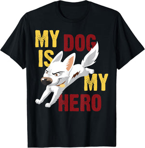 Disney Bolt My Dog Is My Hero T-Shirt - T-Shirt | Black