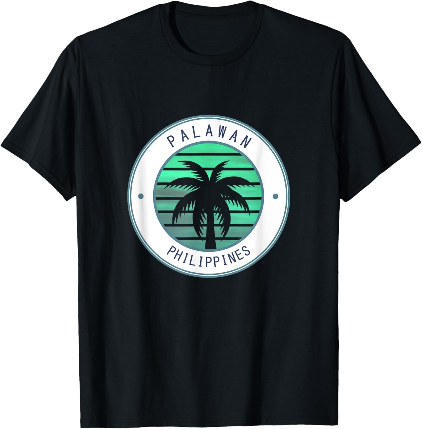 Philippines Vacation Travel Palawan T-Shirt - T-Shirt | Black