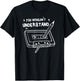 Never Forget Cassette Tape Gift Old School T-Shirt - T-Shirt | Black