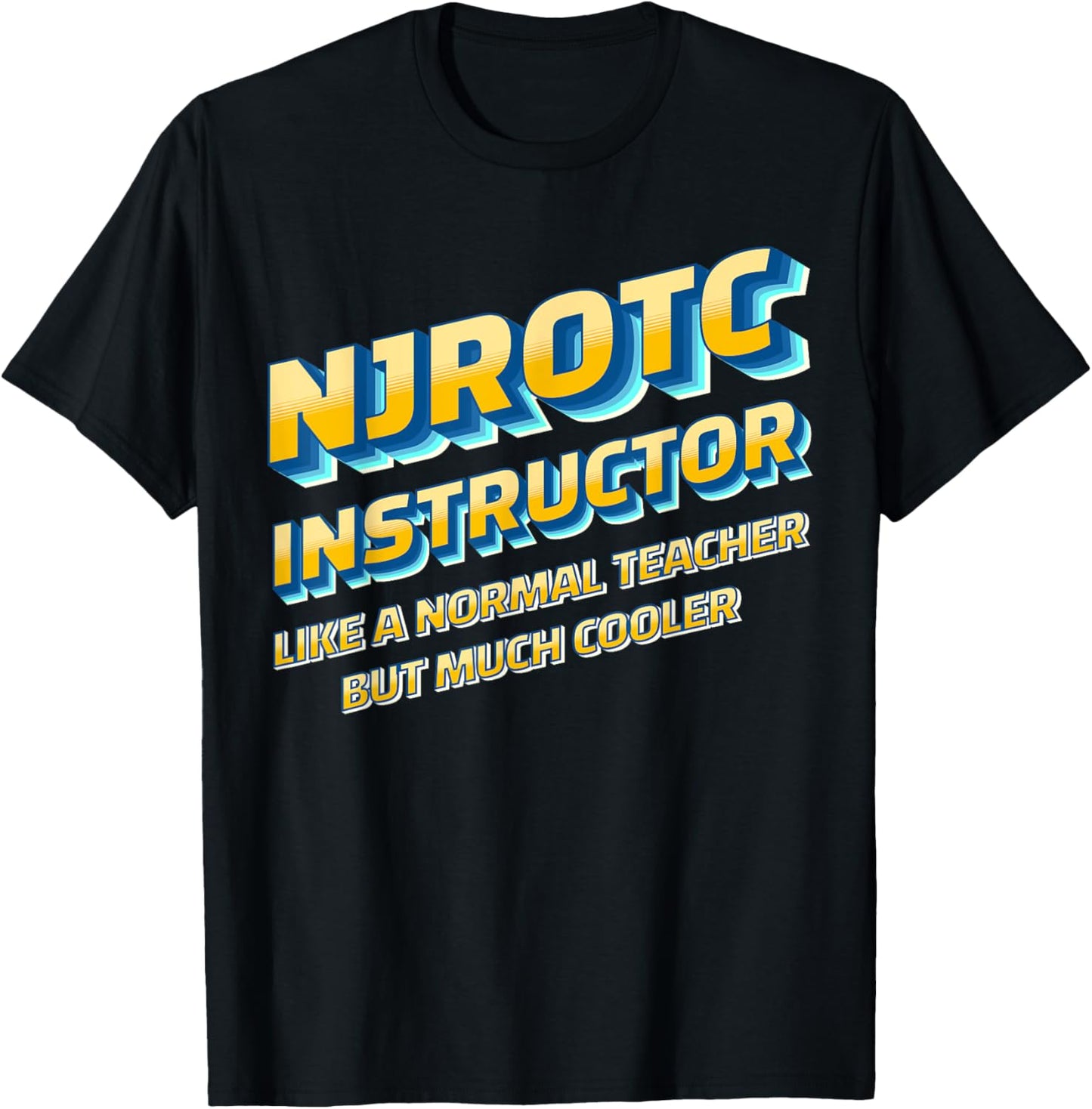 NJROTC Instructor NJROTC Educator Veteran NJROTC Teacher Women T-Shirt - T-Shirt | Black