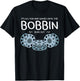 It's All Fun And Games Until The Bobbin Runs Out Sewing Gift T-Shirt - T-Shirt | Black