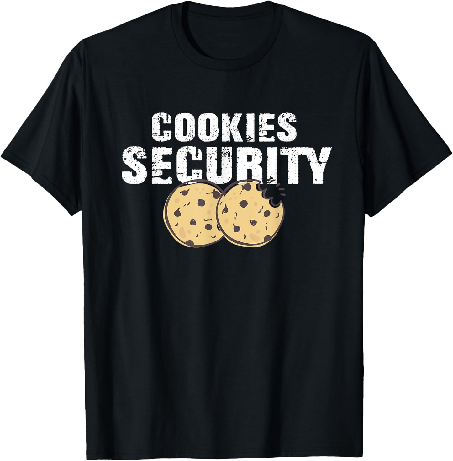 Cookies Security - Scout For Girls T-Shirt - T-Shirt | Black