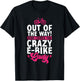 Electric Bike Cycling Biker Crazy E-Bike Lady T-Shirt - T-Shirt | Black
