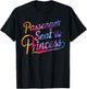 Passenger Seat Princess Girlfriend Passenger Princess T-Shirt - T-Shirt | Black