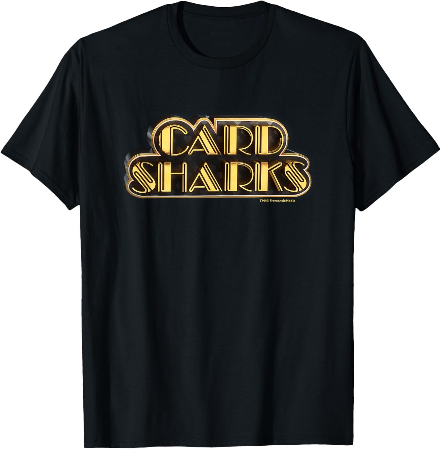 Card Sharks Logo T-Shirt - T-Shirt | Black