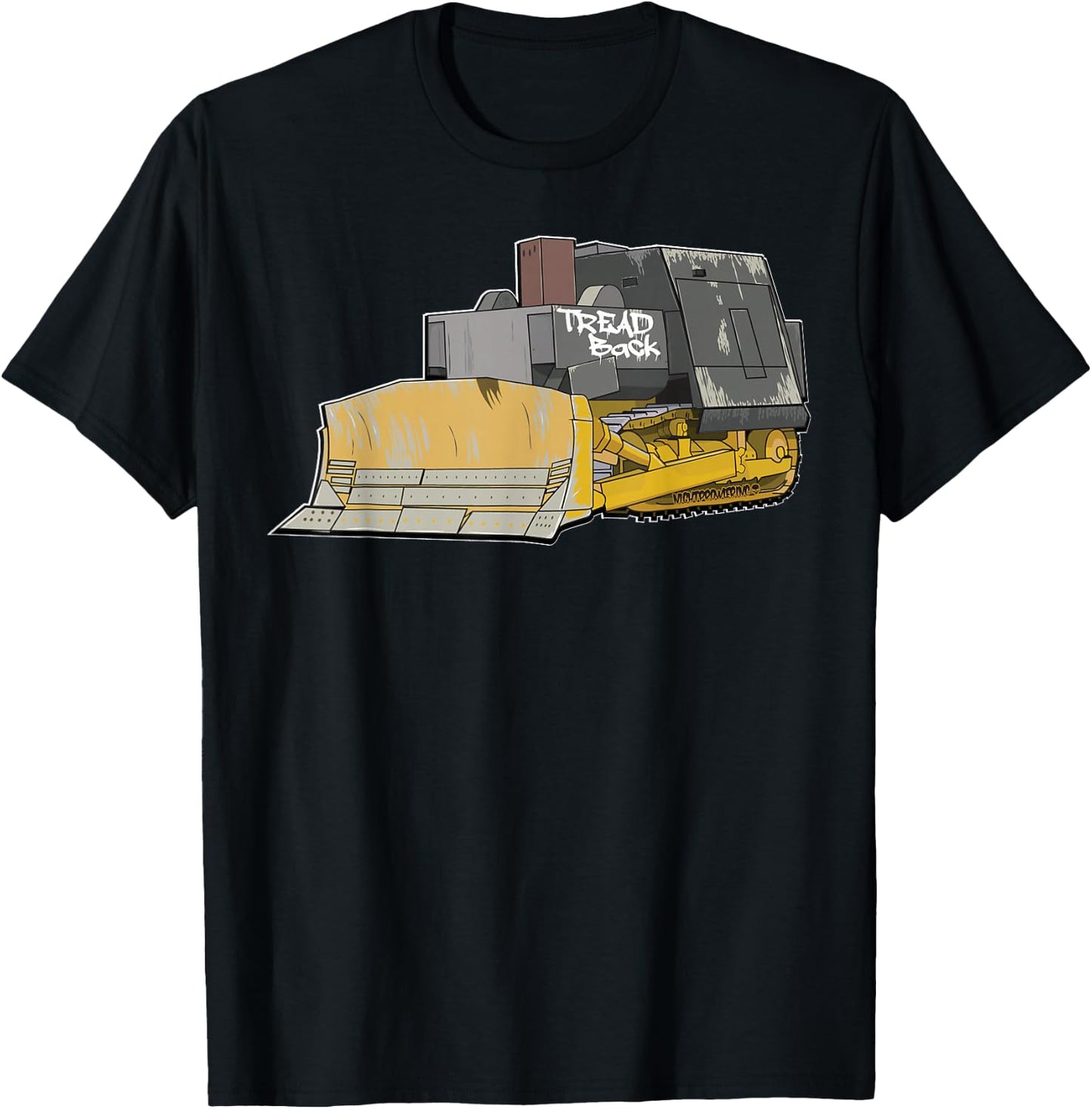 Killdozer Tread Back T-Shirt - T-Shirt | Black
