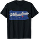 Williamstown Pennsylvania PA Map T-Shirt - T-Shirt | Black