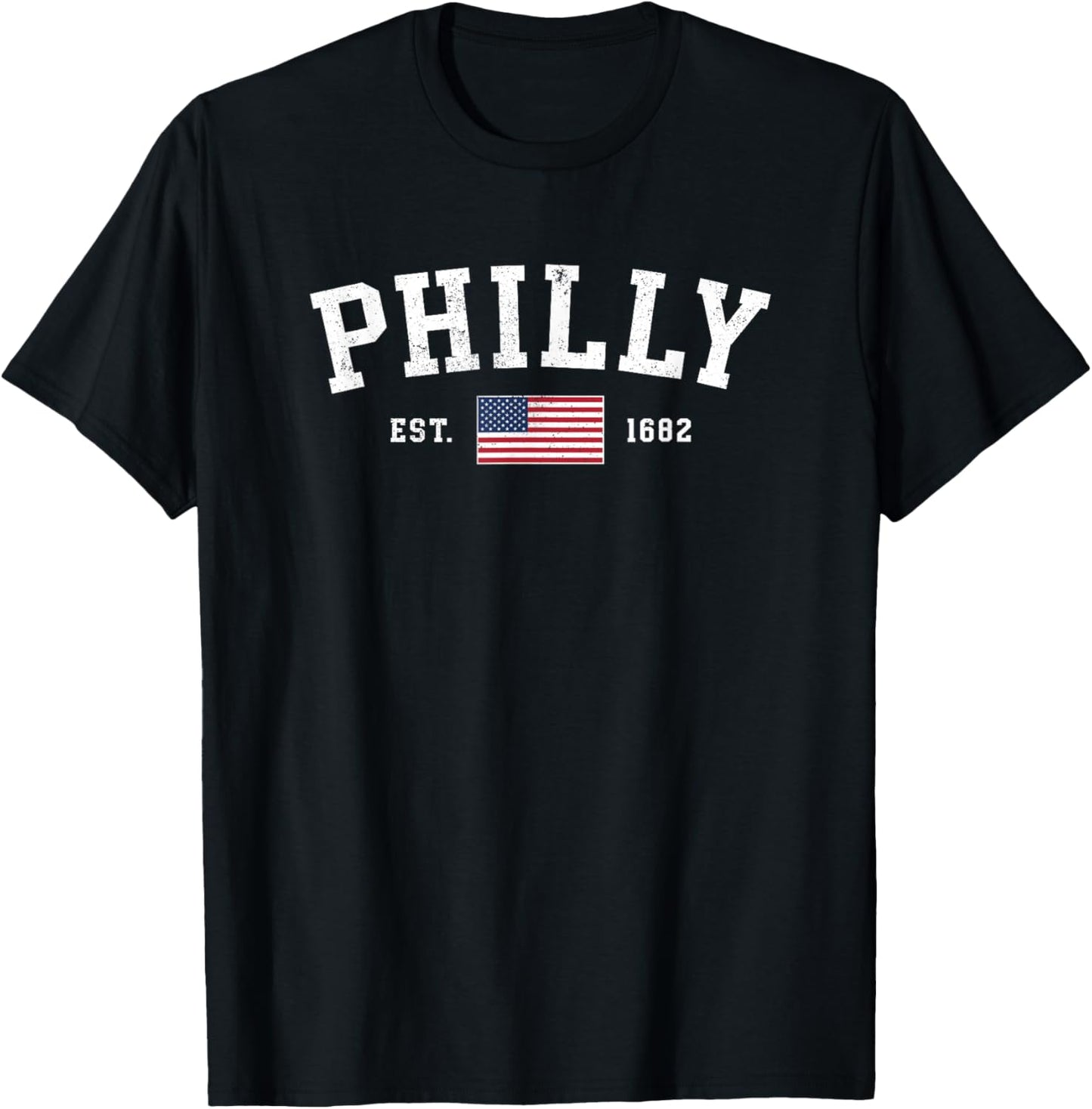 Philadelphia Pennsylvania July 4th Patriotic Philly Souvenir Kids Men T-Shirt - T-Shirt | Black