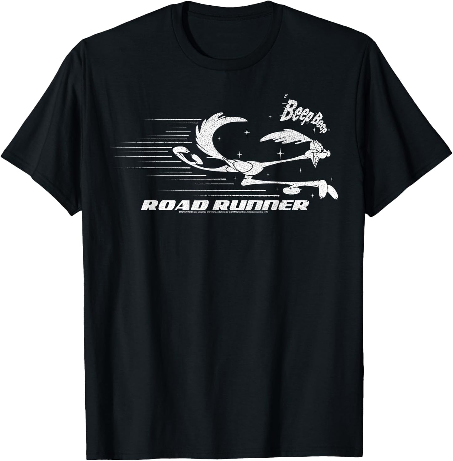 Looney Tunes Road Runner Beep Beep T-Shirt - T-Shirt | Black