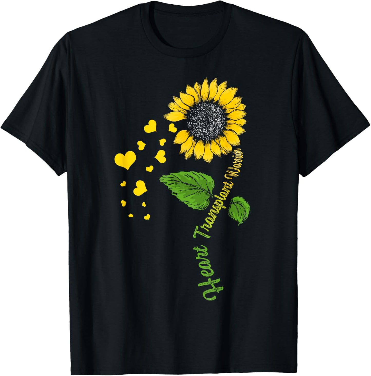 Heart Transplant Recipient Operating Surgery Survivor T-Shirt - T-Shirt | Black