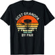 Disc Golf Grandpa Best Grandfather By Par Frisbee Golfer T-Shirt - T-Shirt | Black