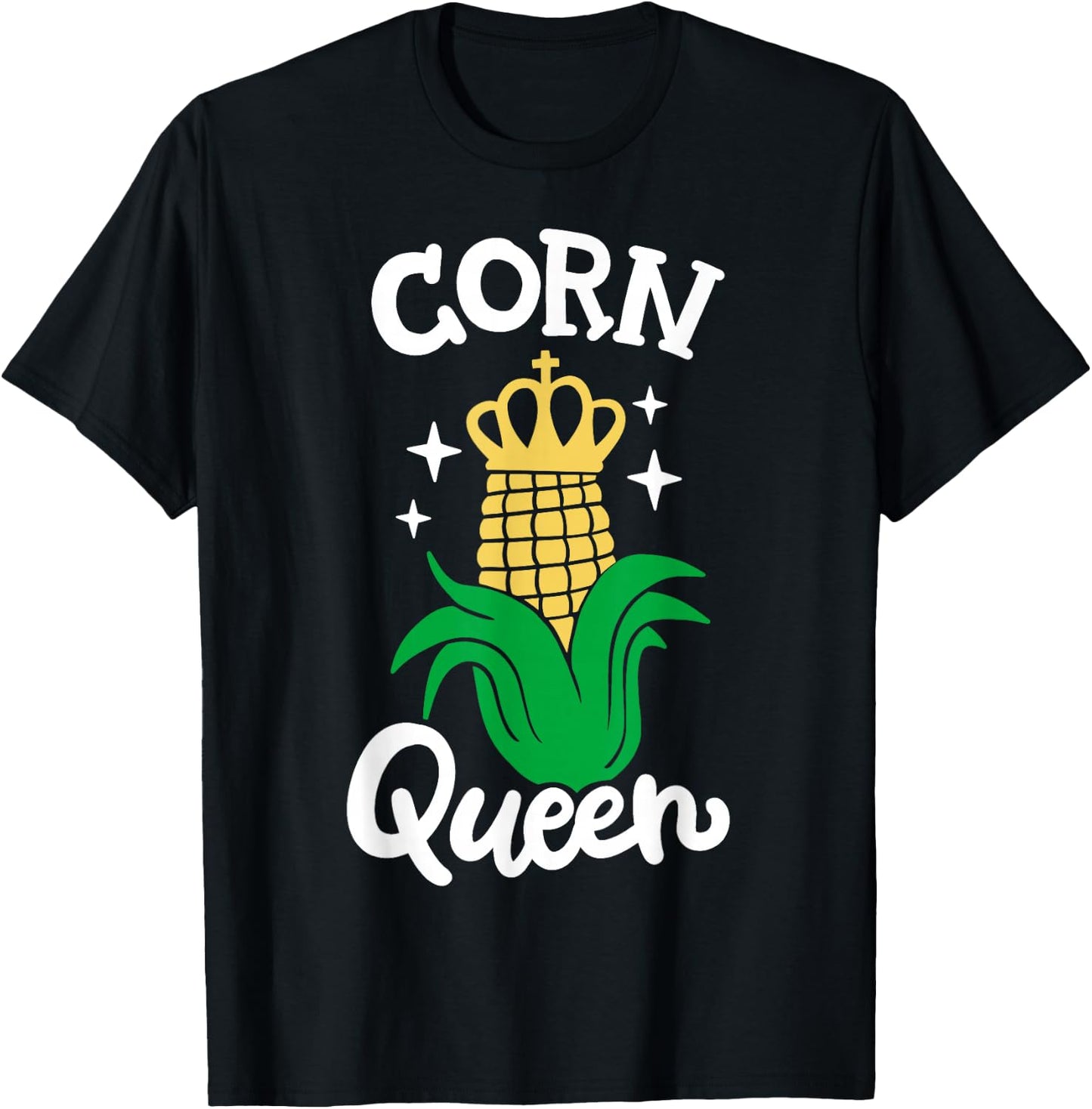 Corn Queen T-Shirt - T-Shirt | Black