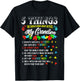 5 Things You Know About Autistic Grandson Autism Awareness T-Shirt - T-Shirt | Black