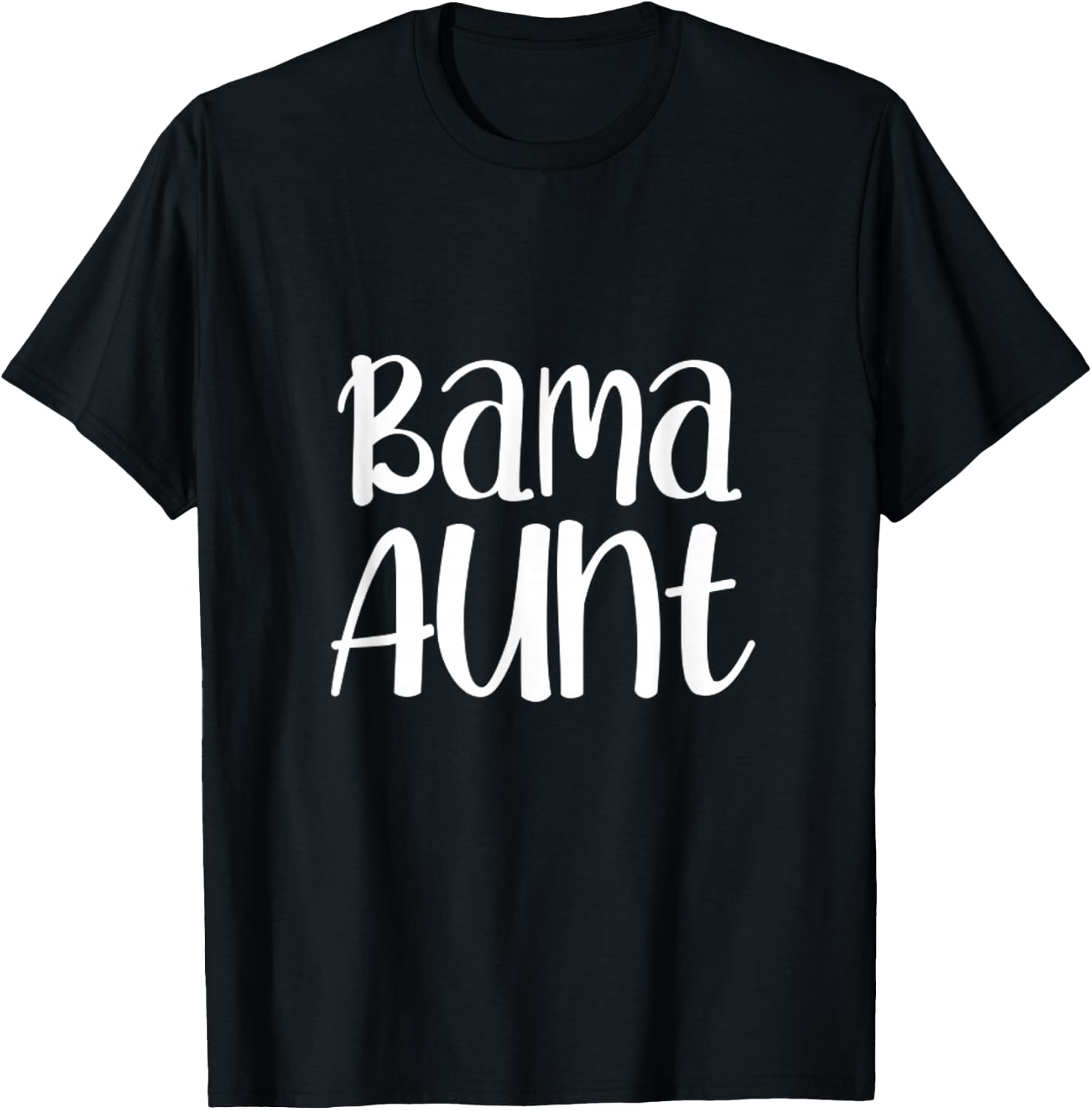 Bama Aunt Alabama Auntie Southern T-Shirt - T-Shirt | Black