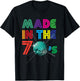 Vintage Retro Made In The 70s Gift +- 40 Yrs Years Old T-Shirt - T-Shirt | Black