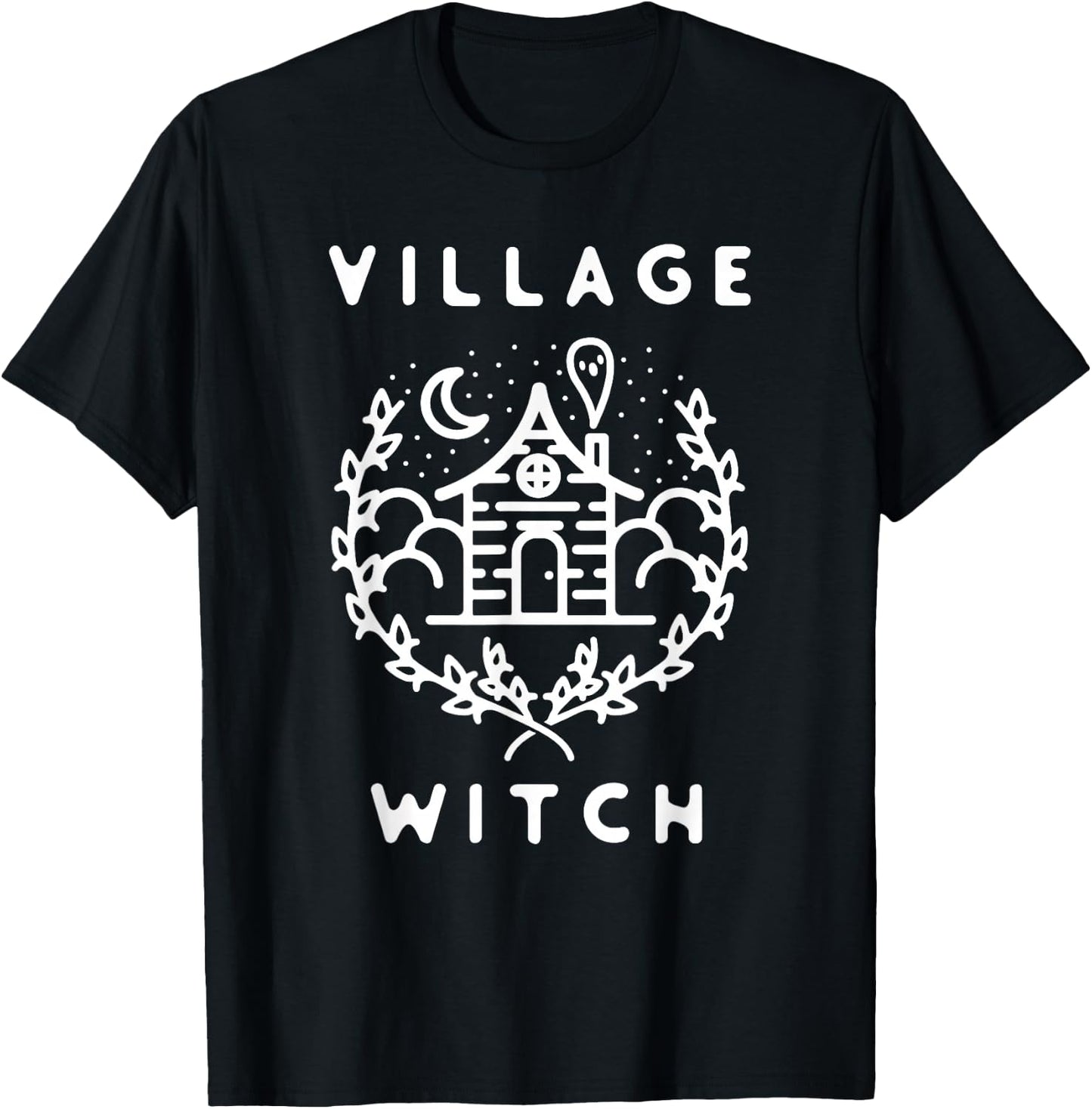 Village Witch T-Shirt - T-Shirt | Black