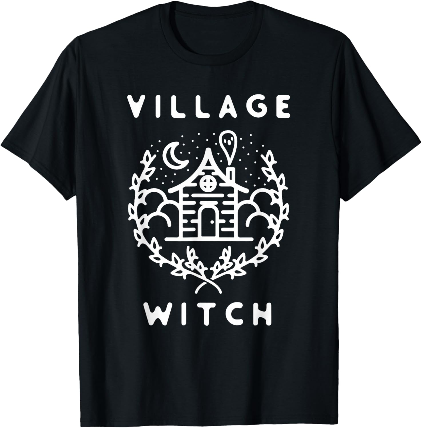 Village Witch T-Shirt - T-Shirt | Black