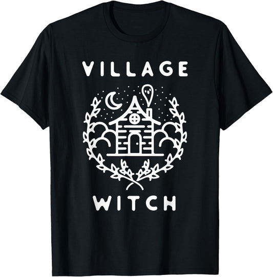 Village Witch T-Shirt - T-Shirt | Black