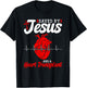 Heart Transplant Saved By Jesus Heart Disease T-Shirt - T-Shirt | Black