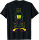 Looney Tunes Marvin The Martian Neon Outline T-Shirt - T-Shirt | Black