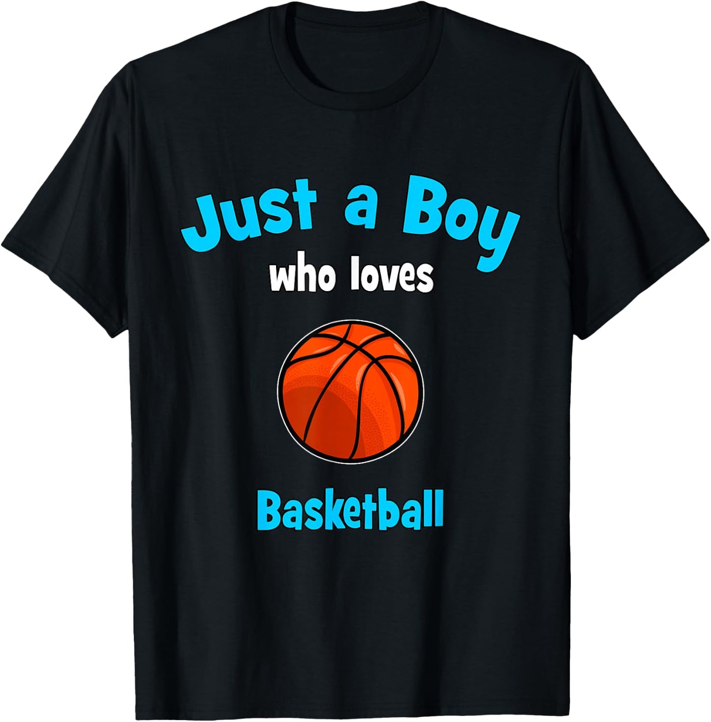 Boys Basketball Jersey | Kids Basketball T-Shirt - T-Shirt | Black