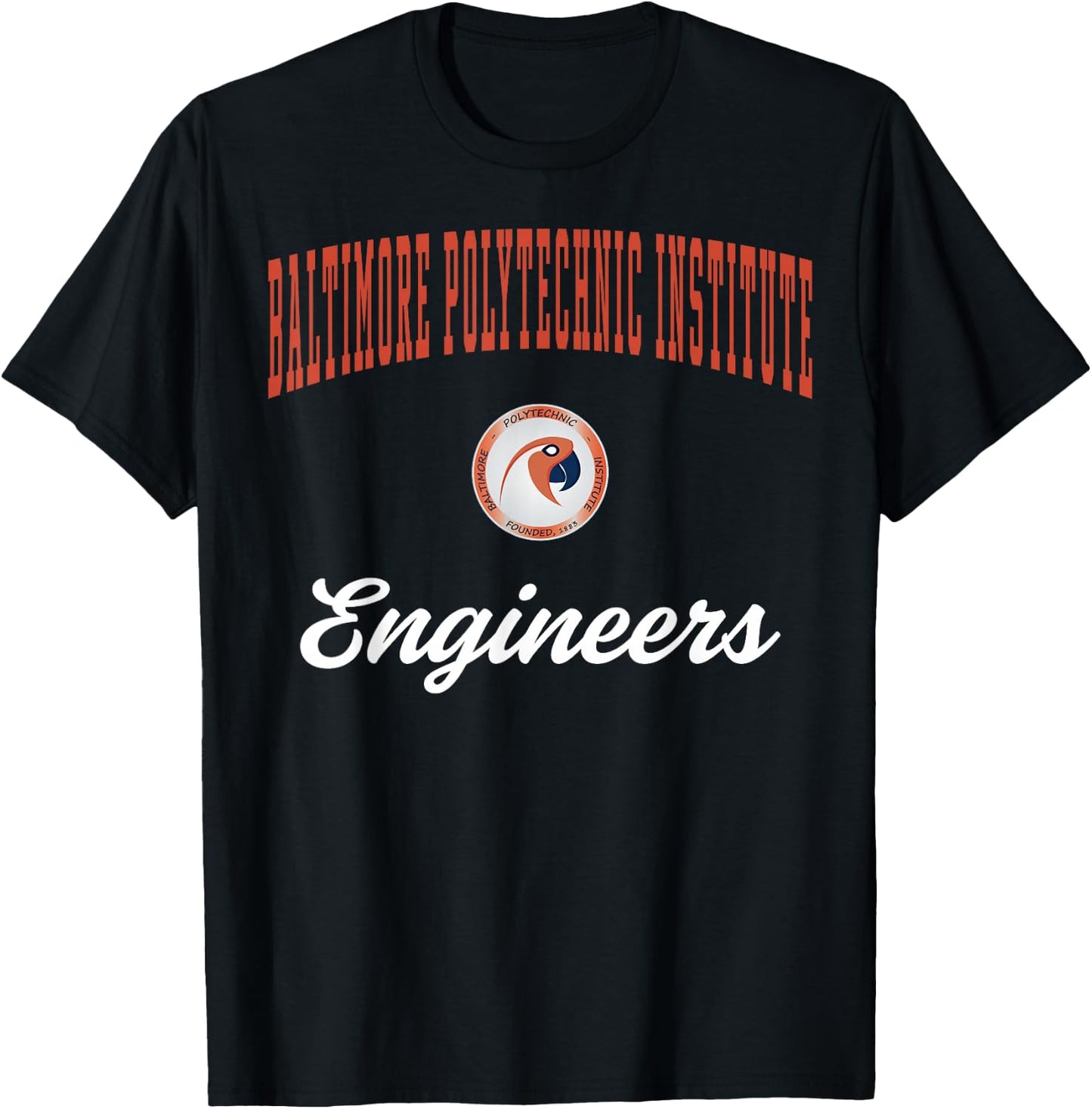 Baltimore Polytechnic Institute Engineers T-Shirt - T-Shirt | Black