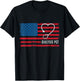Dialysis Patient Care Tech Technician PCT USA Flag Patriotic T-Shirt - T-Shirt | Black