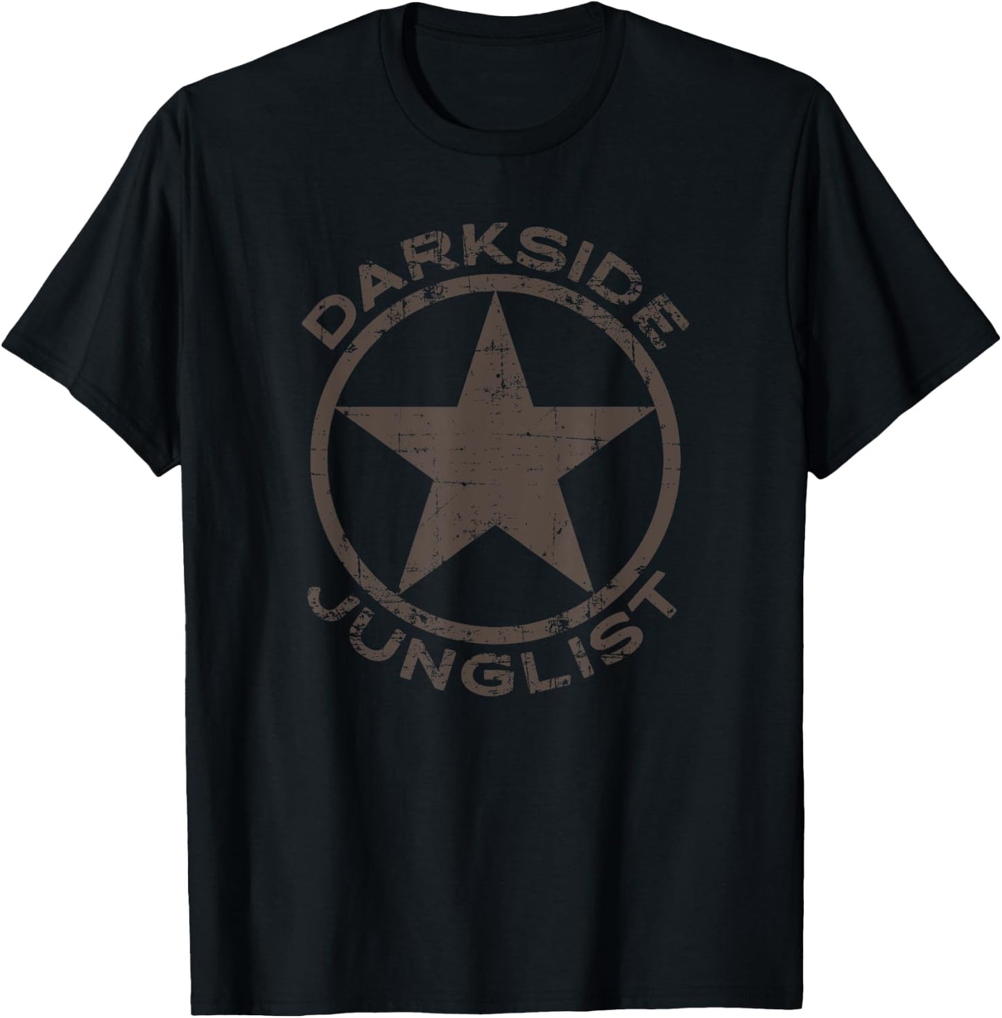 DNB Shirt Darkside Junglist Drum N Bass Alt Edition T-Shirt - T-Shirt | Black