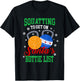 Squatting To Get On Santa'sHottie List - Bodybuilding T-Shirt - T-Shirt | Black