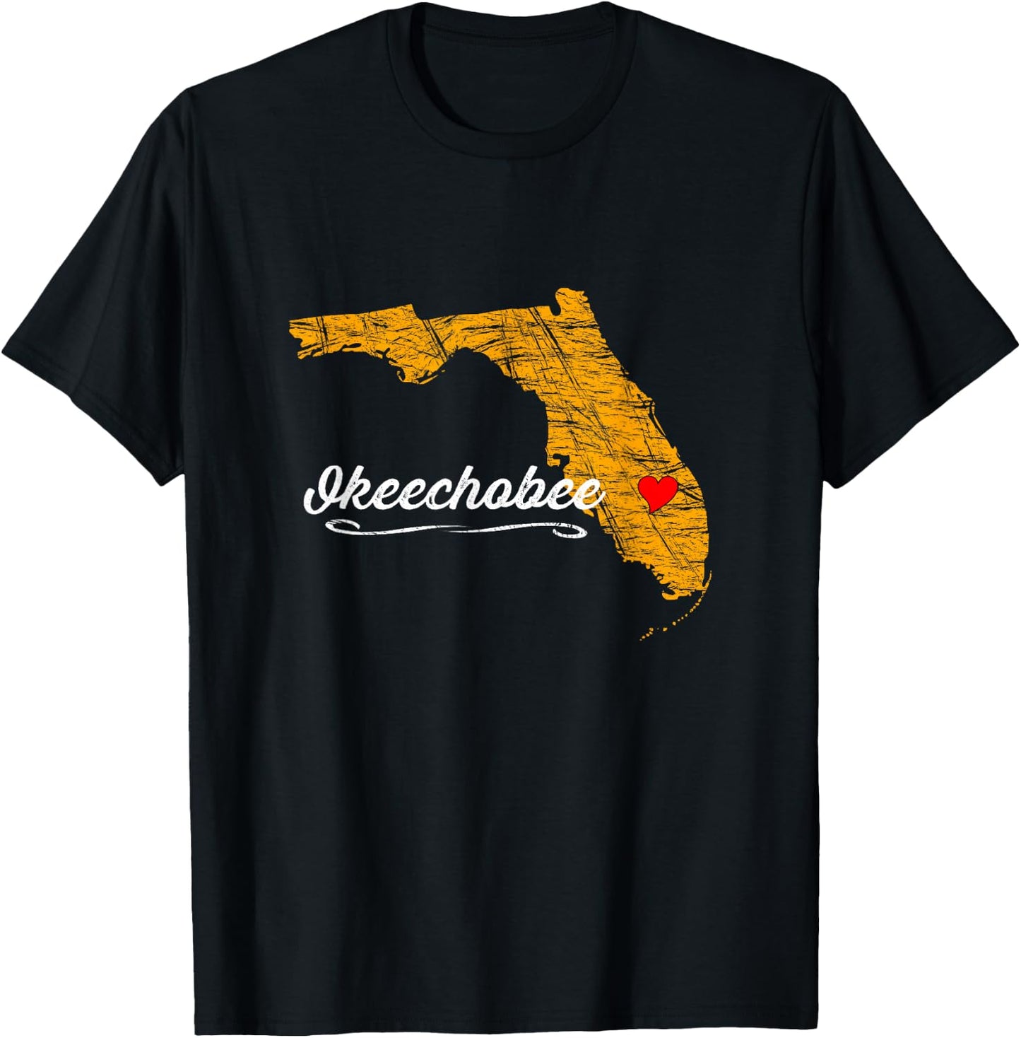 City of Okeechobee | FLORIDA - FL Merch Souvenir - Graphic T-Shirt - T-Shirt | Black