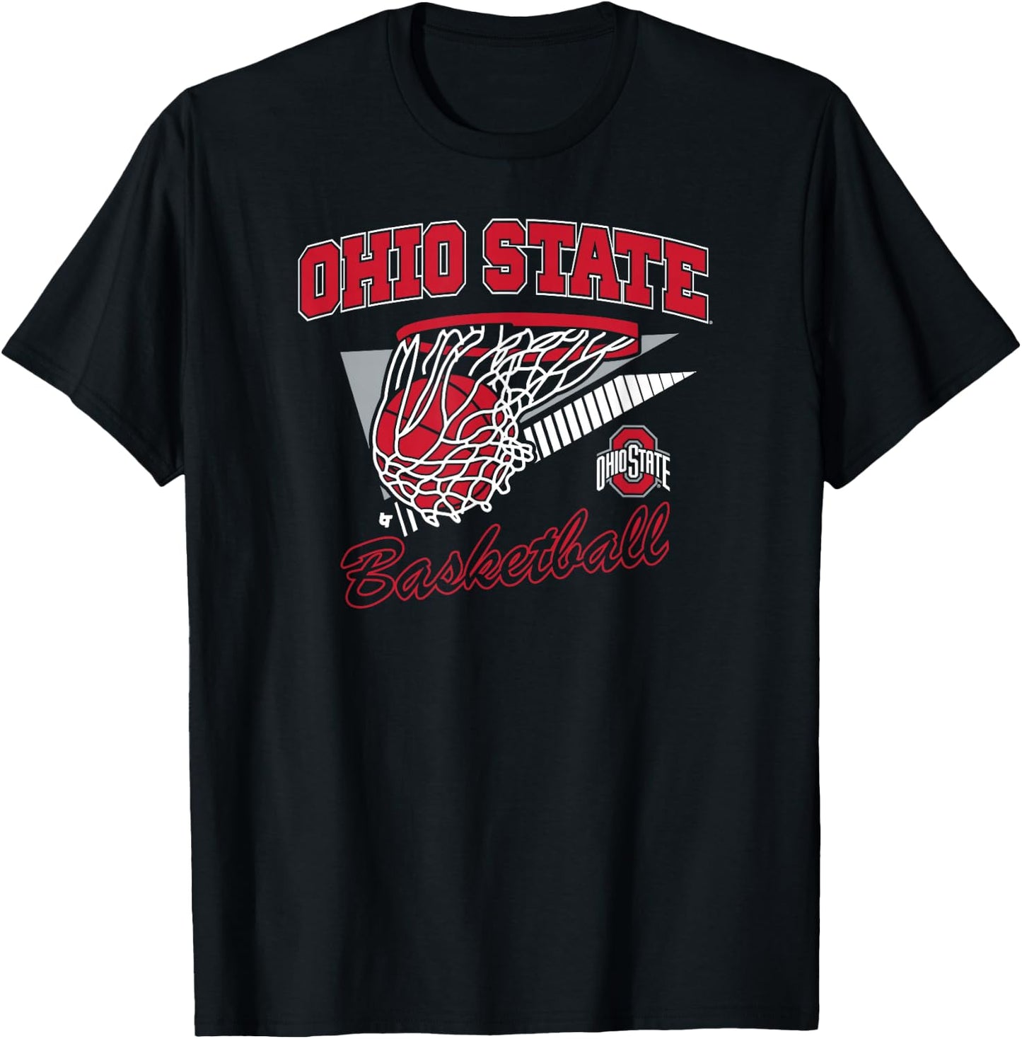 BreakingT Ohio State Basketball - OSU Licensed , Small, Black T-Shirt - T-Shirt | Black