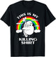 Sloth This Is My Killing T-Shirt - T-Shirt | Black