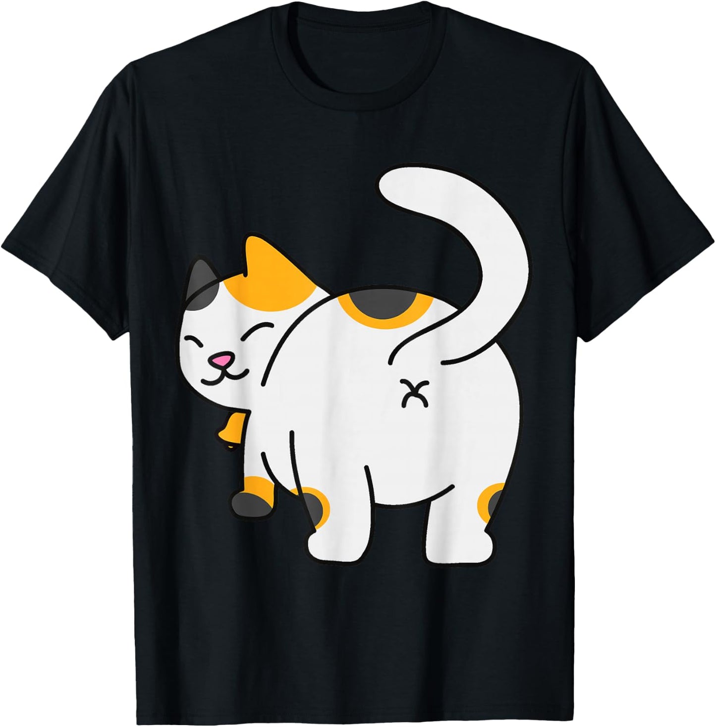 Kitty Butthole - Funny Cat Butt Gift Cat lovers Men Women Girls Kids T-Shirt - T-Shirt | Black