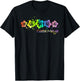 Costa Maya, Mexico Watercolor Beach & Surf T-Shirt - T-Shirt | Black