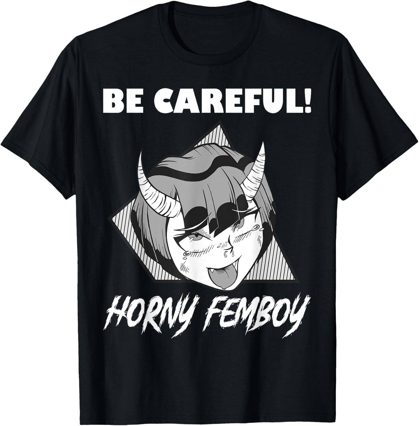 Femboy Outfit - Anime Femboy Oberteil - Sissies Cosplay Small T-Shirt - T-Shirt | Black
