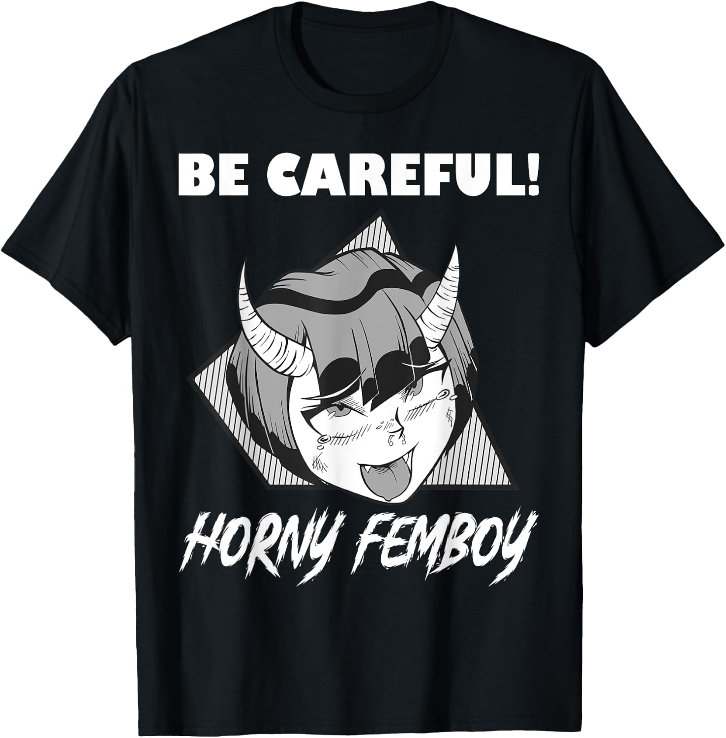 Femboy Outfit - Anime Femboy Oberteil - Sissies Cosplay Small T-Shirt - T-Shirt | Black