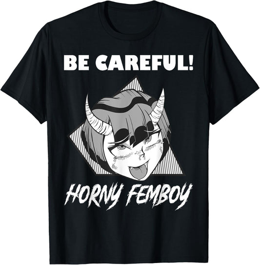 Femboy Outfit - Anime Femboy Oberteil - Sissies Cosplay Small T-Shirt - T-Shirt | Black