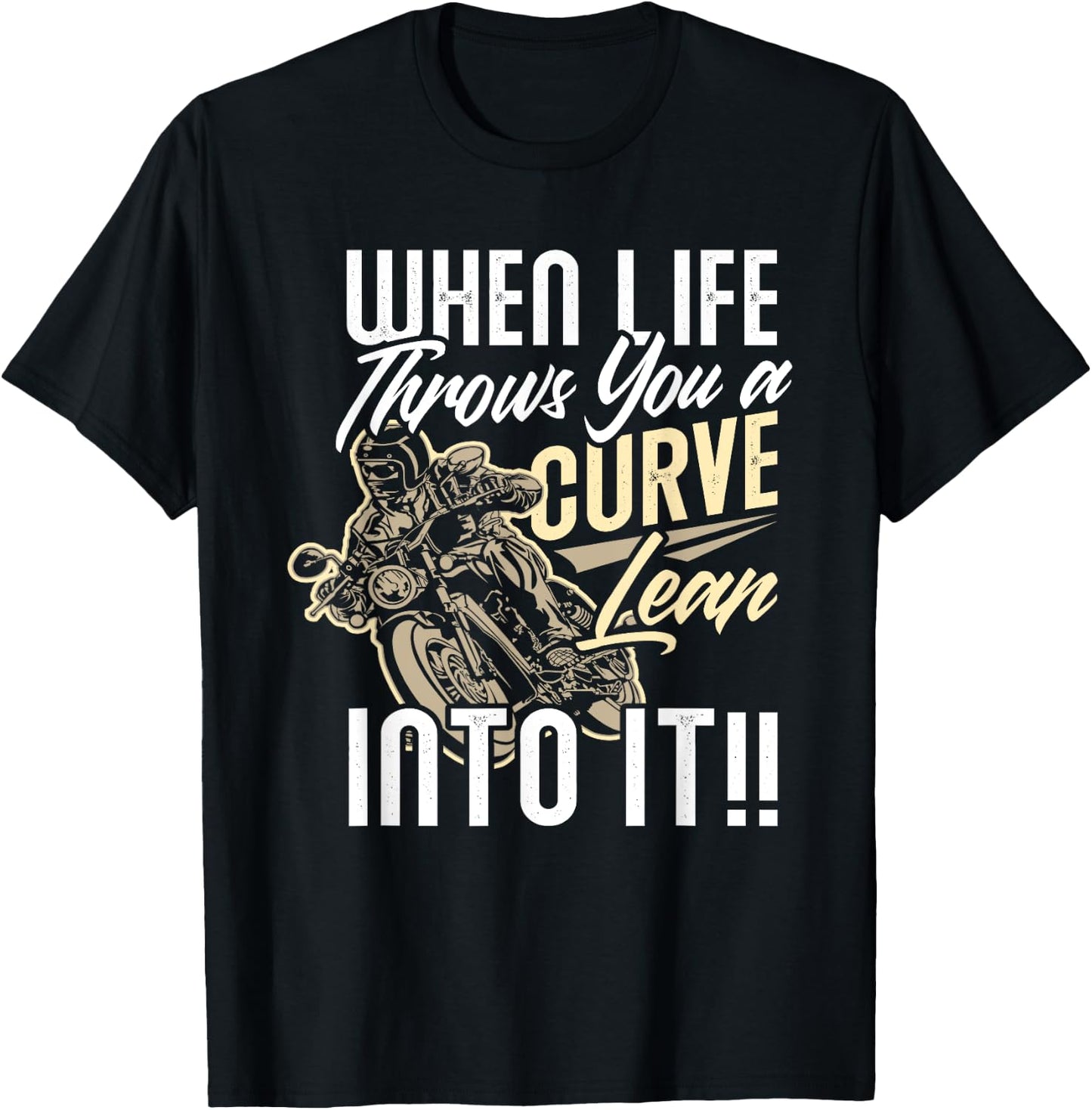 Funny Biker Quote Sarcastic Biker Rider Motorcycle T-Shirt - T-Shirt | Black