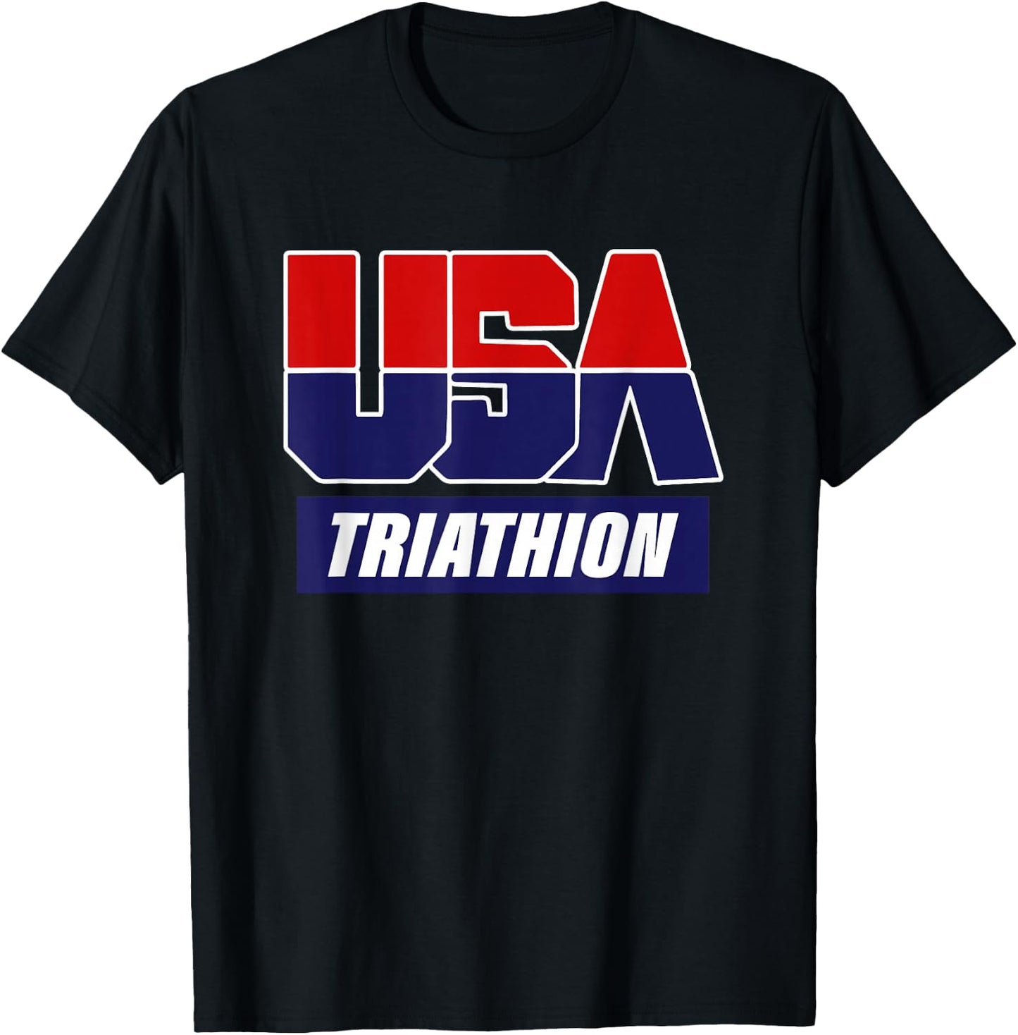 Triathlon 2021 USA Team T-Shirt - T-Shirt | Black